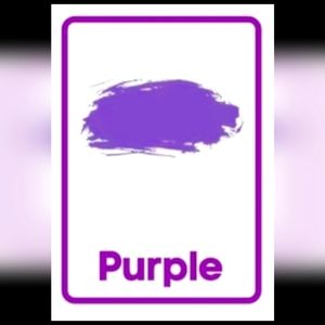 Purple colored items